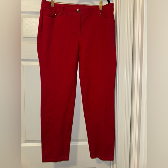 Chico's Pants - Chico's So Slimming Red Pants